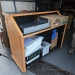 Maple Rolling Mobile Portable Banquet Bar